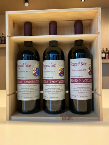 Degustatiekist Rosso di Montalcino 2017/2018/2019